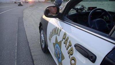 California Highway Patrol officers responded to a crash Saturday  morning.