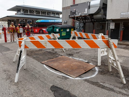 Vault Collapse Closes Alley In Downtown St Cloud