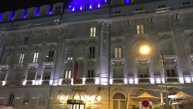 The Boscolo Exedra hotel in Nice, France.