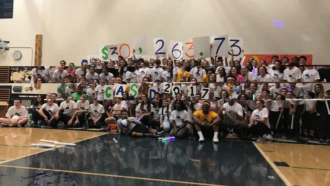 Students at Chambersburg Area School District raised $30,263.73 for the Four Diamonds Fund. The total was revealed at the conclusion of the 2017 CASD Mini-THON on Friday, Feb. 17.