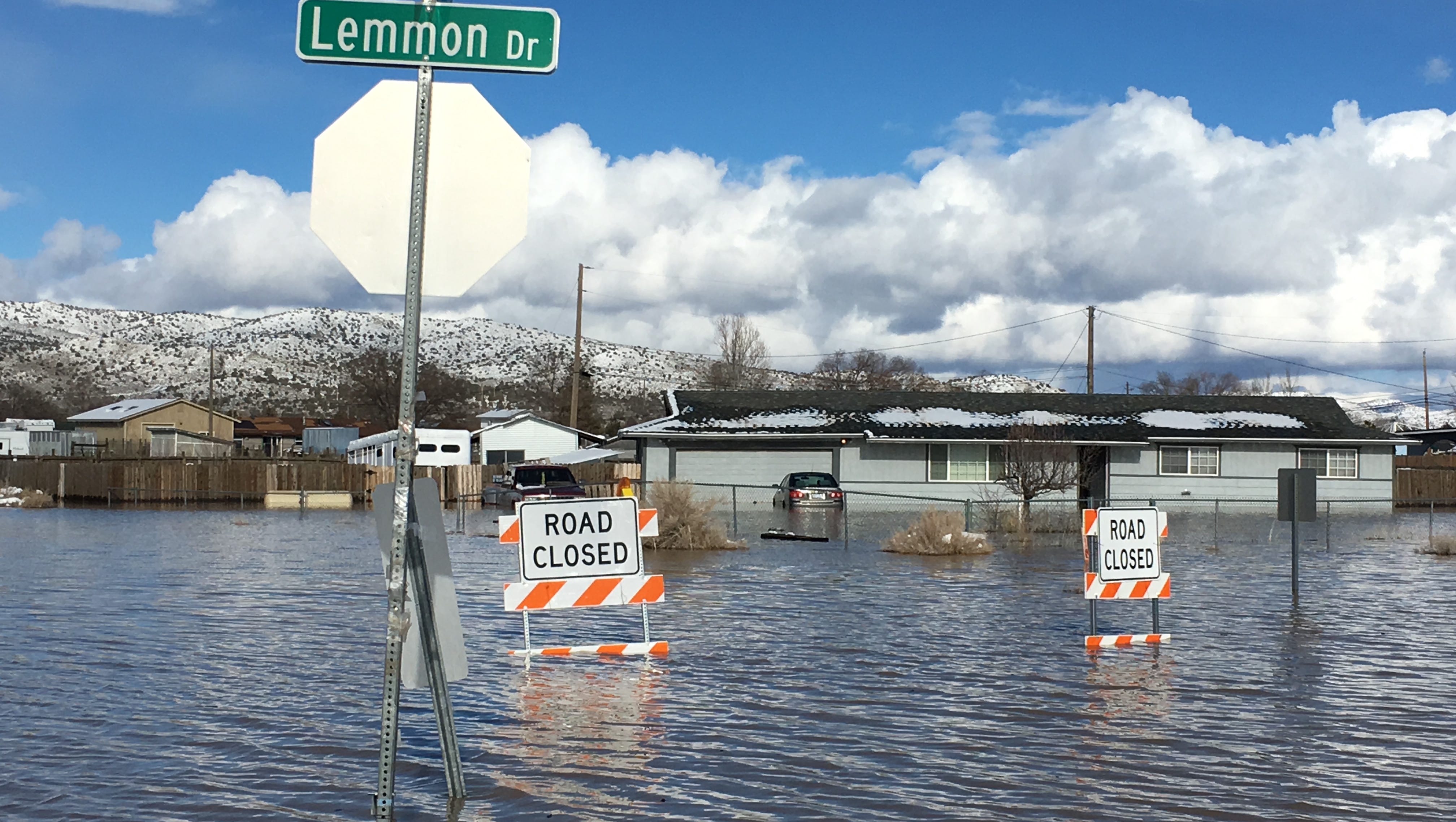 Lemmon Valley residents take Reno to federal court for Swan Lake flood