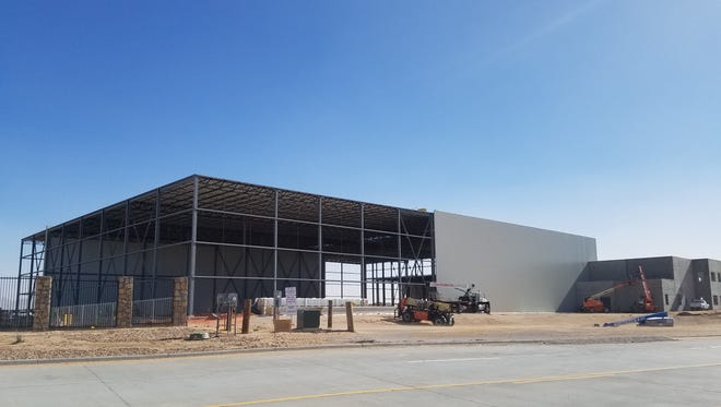 Valley Cold Storage & Transportation under construction, February, 2017.