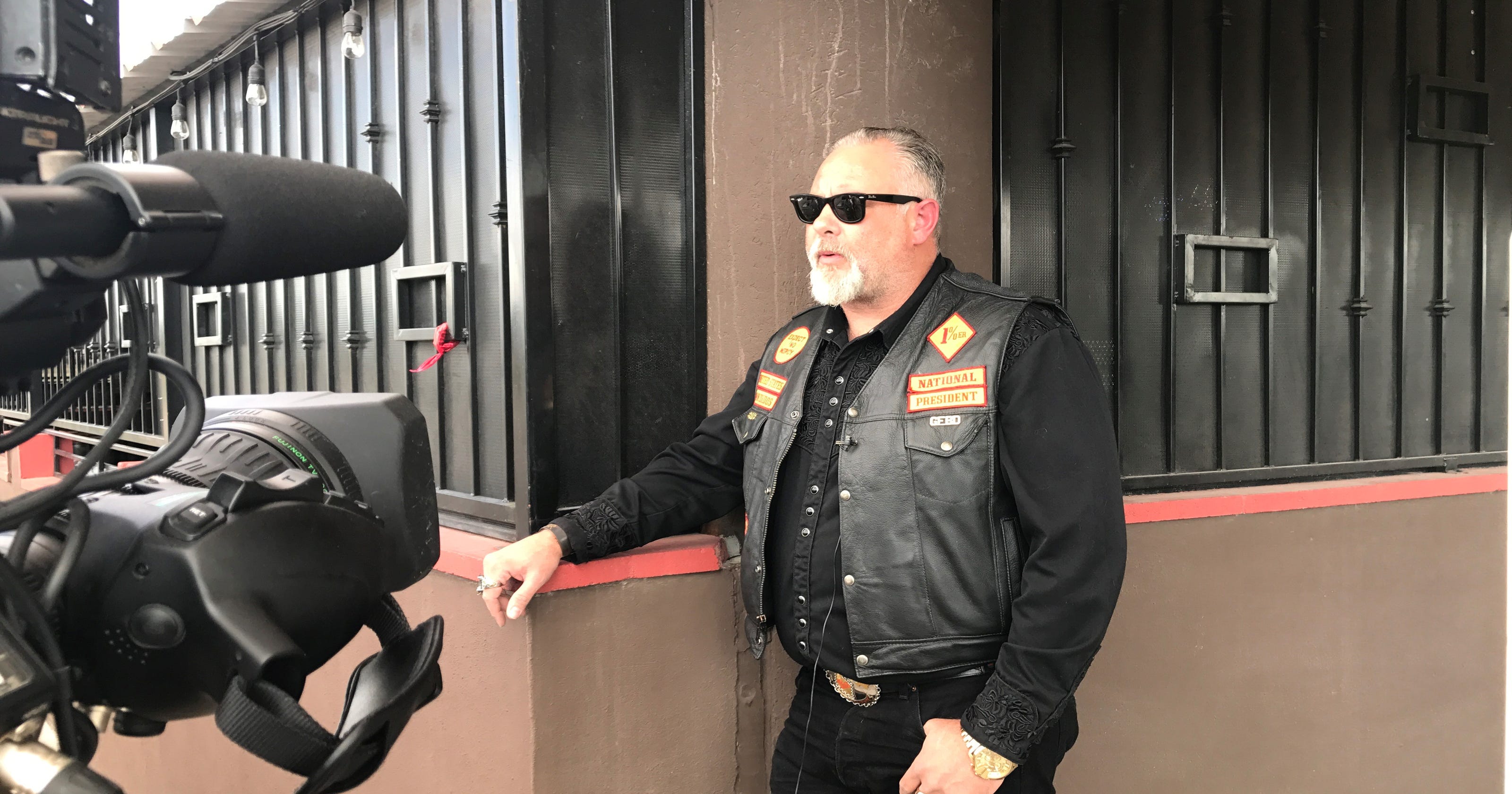 Bandidos National President Bandidos national president Hamish Hiroki