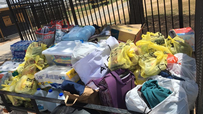 The Hebbronville athletic department and booster club is taking donations for supplies to send to Refugio. The Longhorns were slated to play the Bobcats on Friday to start the high school football season.