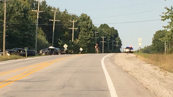 St. Clair County Sheriff closes Gratiot Avenue after an accident left several injured a little after 4 p.m. on Sept. 10.