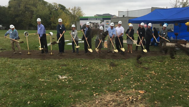 The Fowler Lake Village groundbreaking party was held Oct. 13.