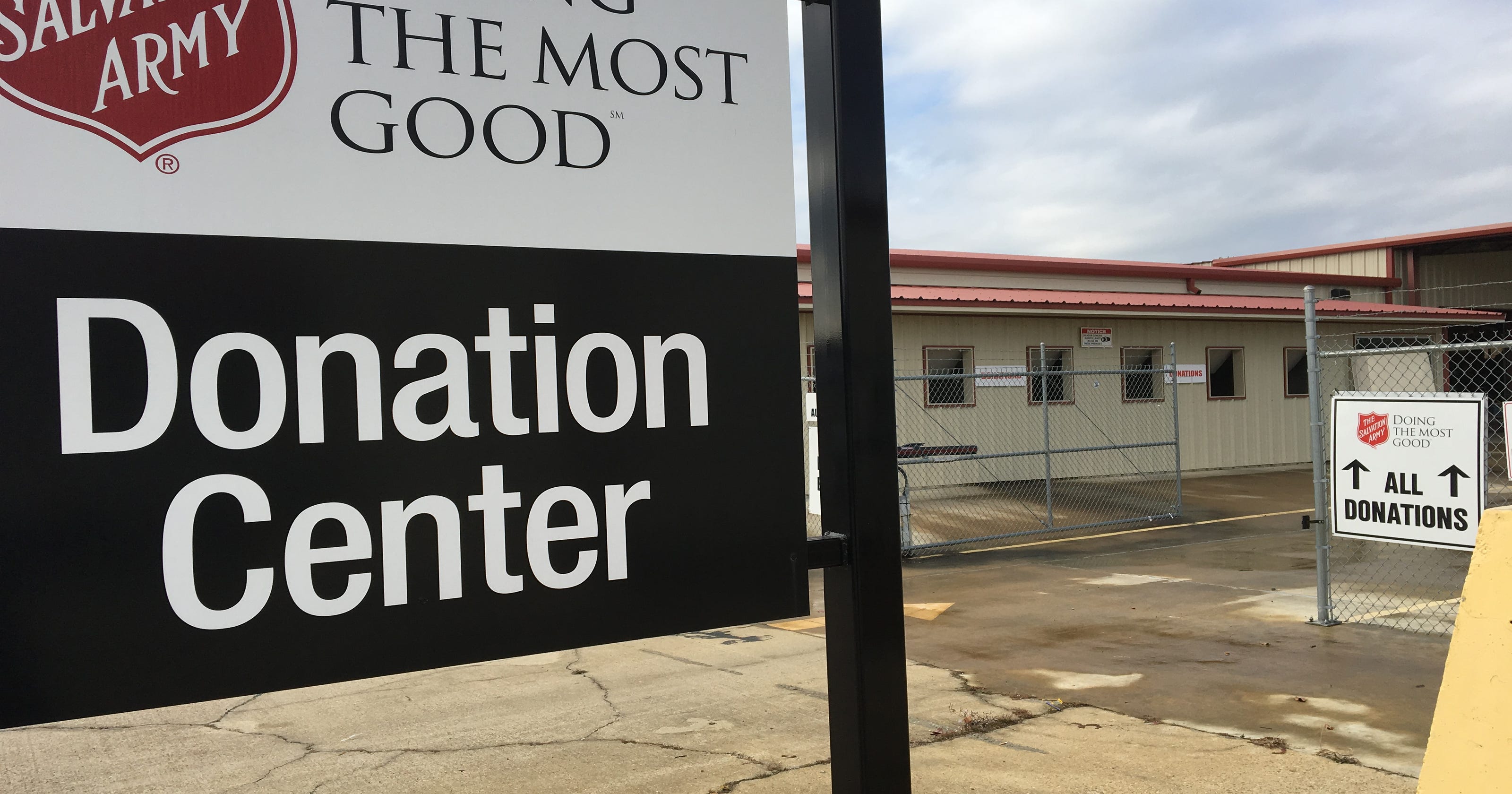 Salvation Army dropoff center cleaned out by burglars