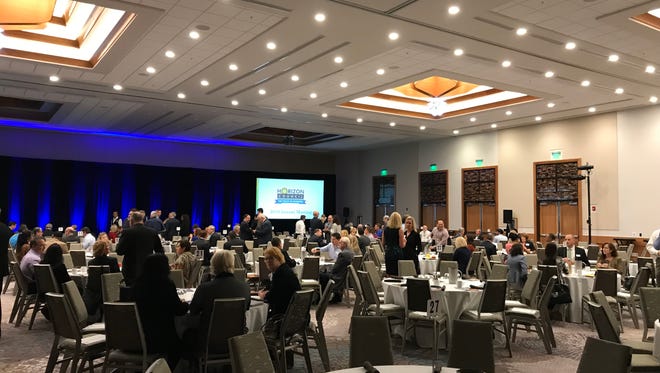 About 250 leaders from the public and private sectors gathered at The Westin Cape Coral Resort's new Tarpon Point Ballroom Friday morning for the 2018 Horizon Council meeting.