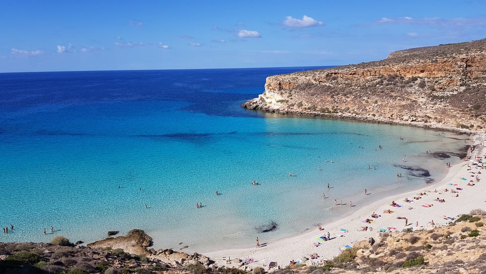 Spiaggia Dei Conigli, Italy.
