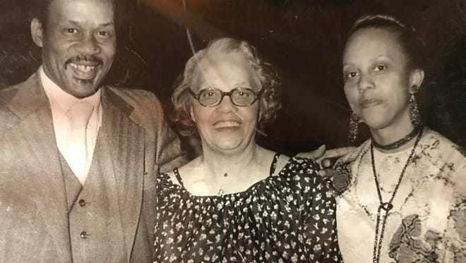 Pictured are John Estes, Zelma Graham and Elaine Graham Estes.
