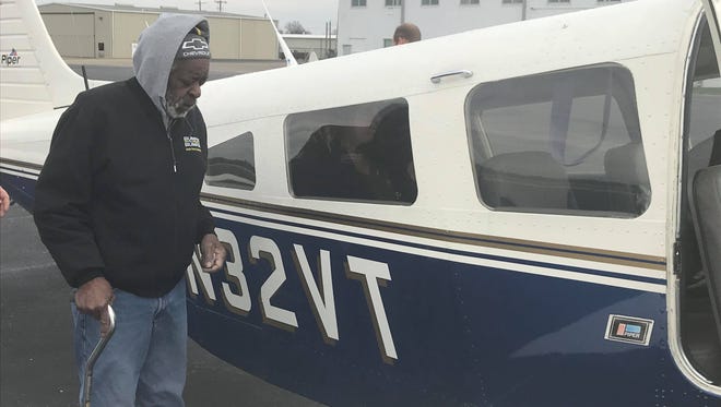 Joe Booth, 69, has one last wish. To fly in an airplane. Last week, he made it happen.