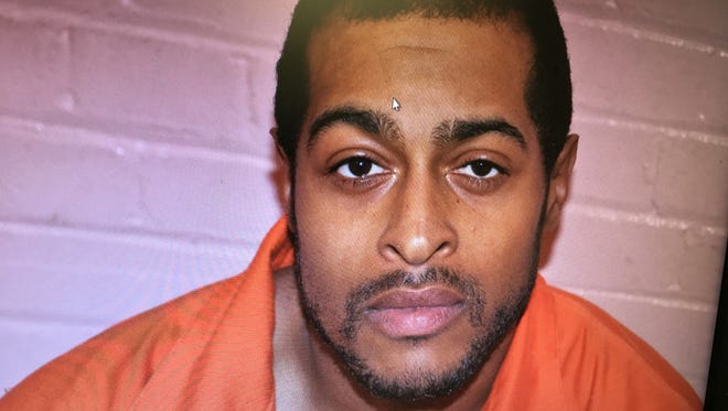 Gerald Day, 28, of Detroit, who is charged with raping a Grosse Pointe woman in 2017, attempted suicide in his jail cell Monday, March, 12, 2018, on the first day of trial.