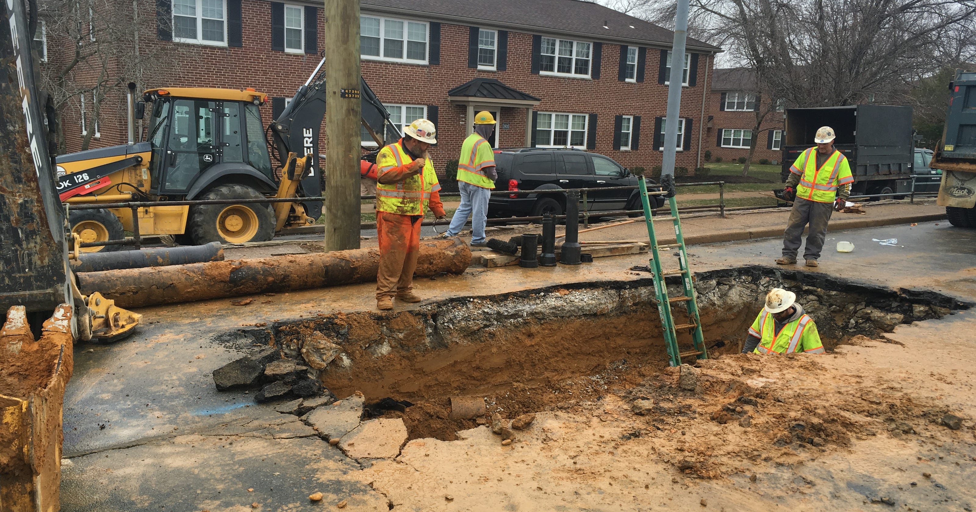 Many lose water on Lancaster Pike after water main break near Wilmington