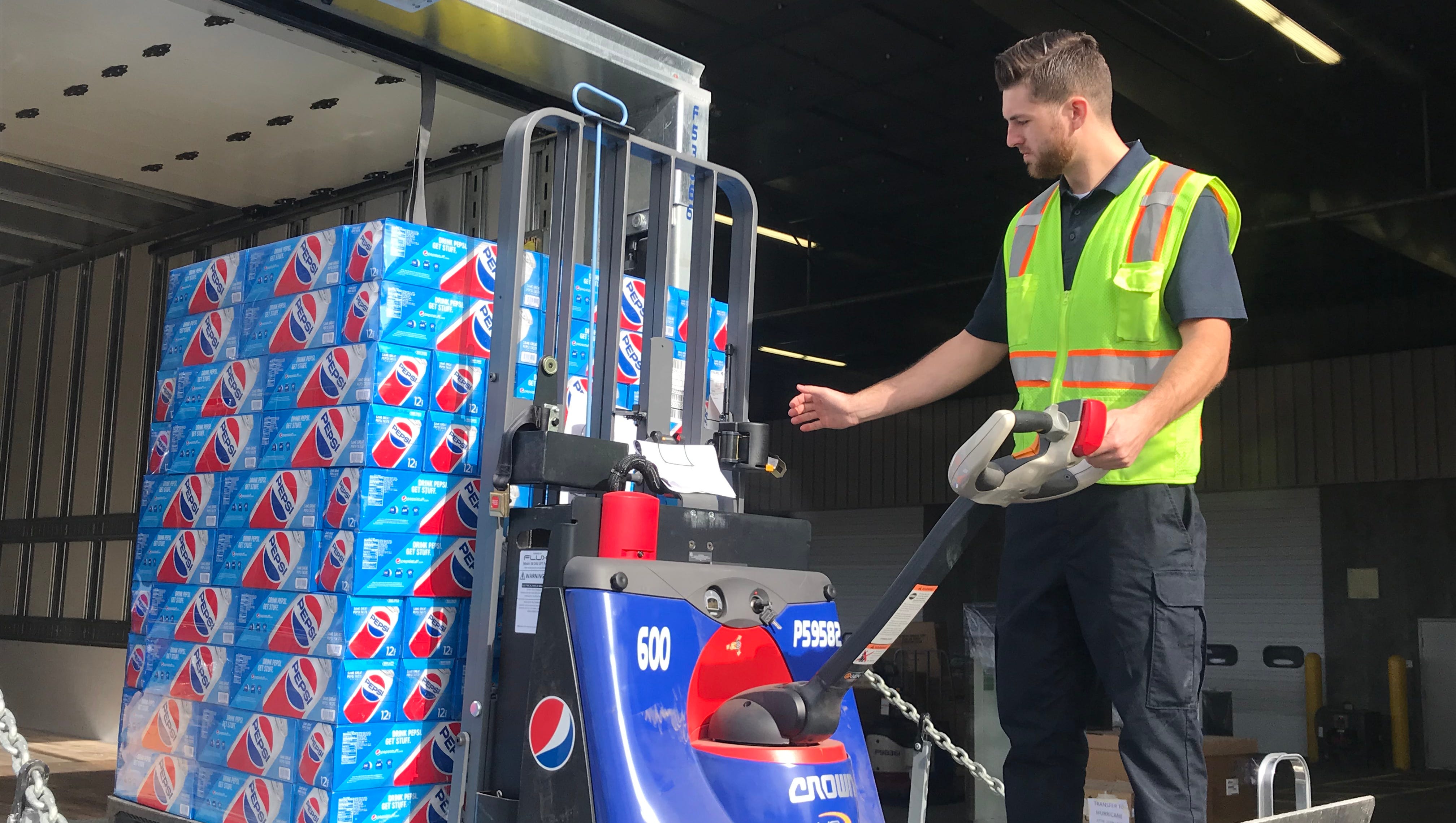 Pepsi warehouse in Hurricane makes upgrades