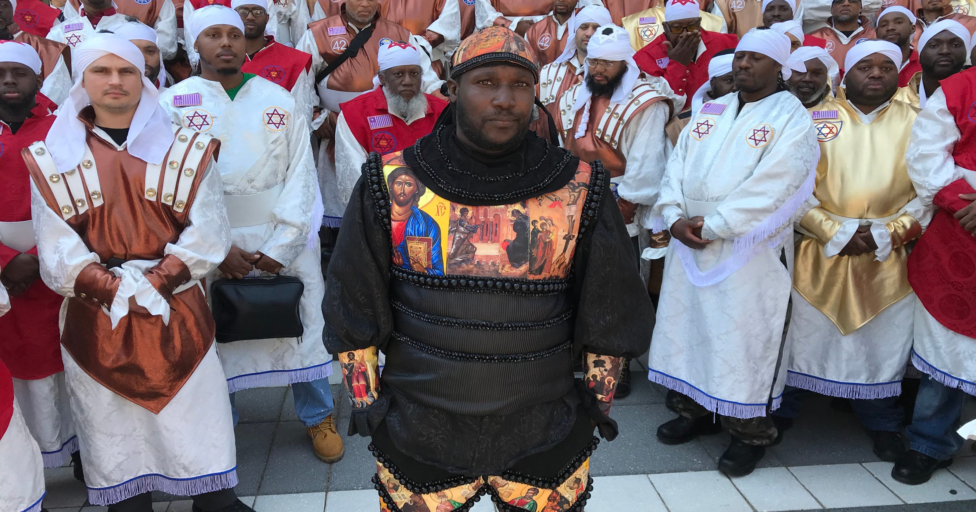 100 Robed Followers Mob Courthouse For Church Leader Jermaine Grant