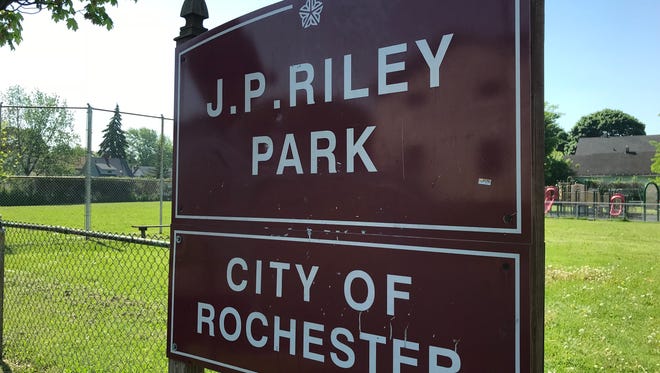 J. P. Riley Park on Santee Street.