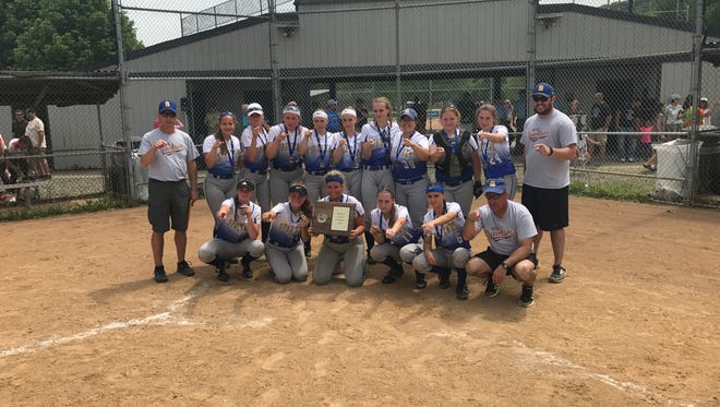 Maine-Endwell Spartans, Section 4 Class A softball champions.