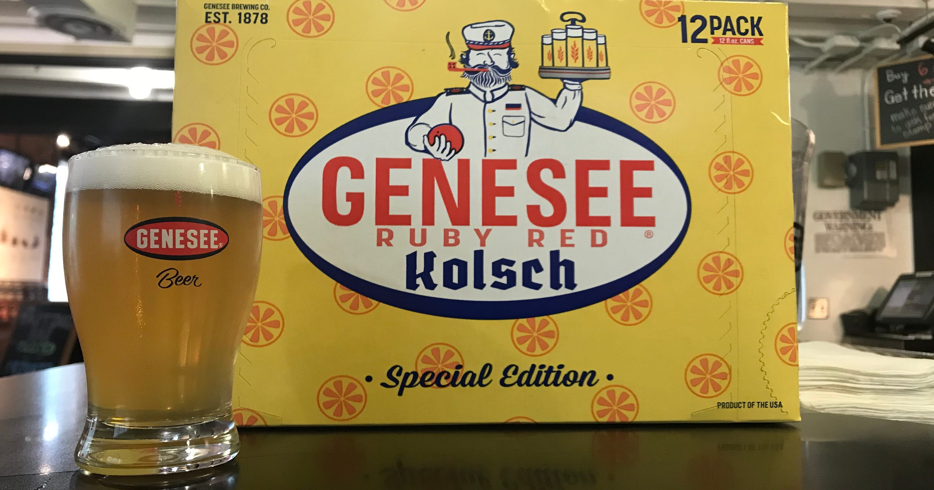 Genesee Ruby Red Kolsch is the beer of the summer