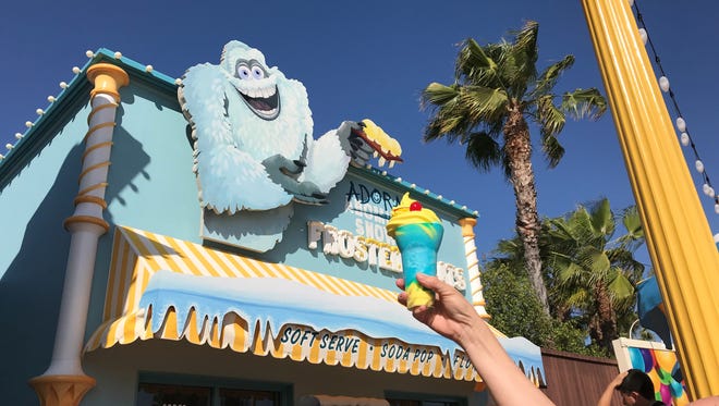The Pixar Pier Frozen Parfait is a can't-miss treat at Disney California Adventure.