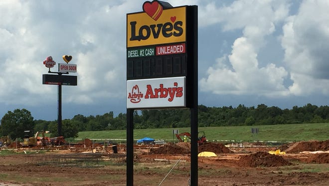 A new Love's Travel Stop will open in Boyce next year.