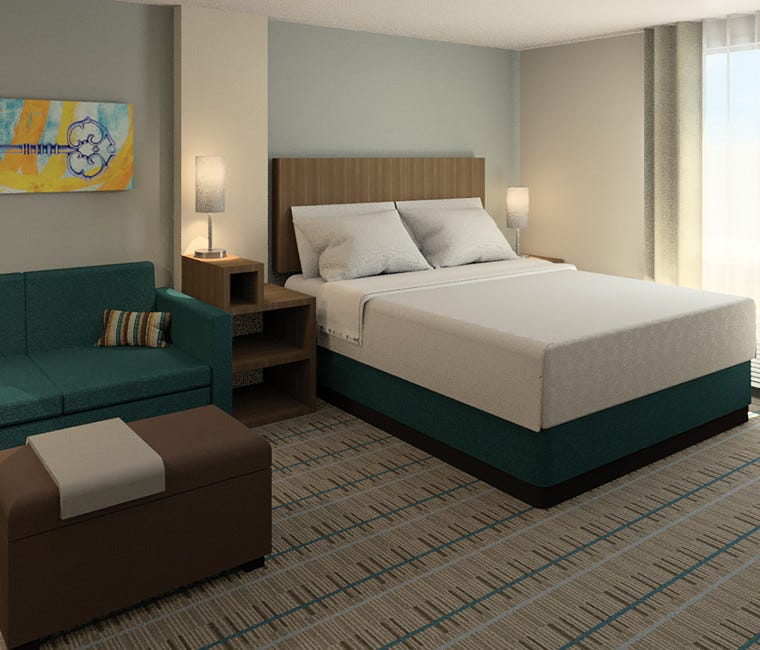 MainStay Suites is an extended stay brand.