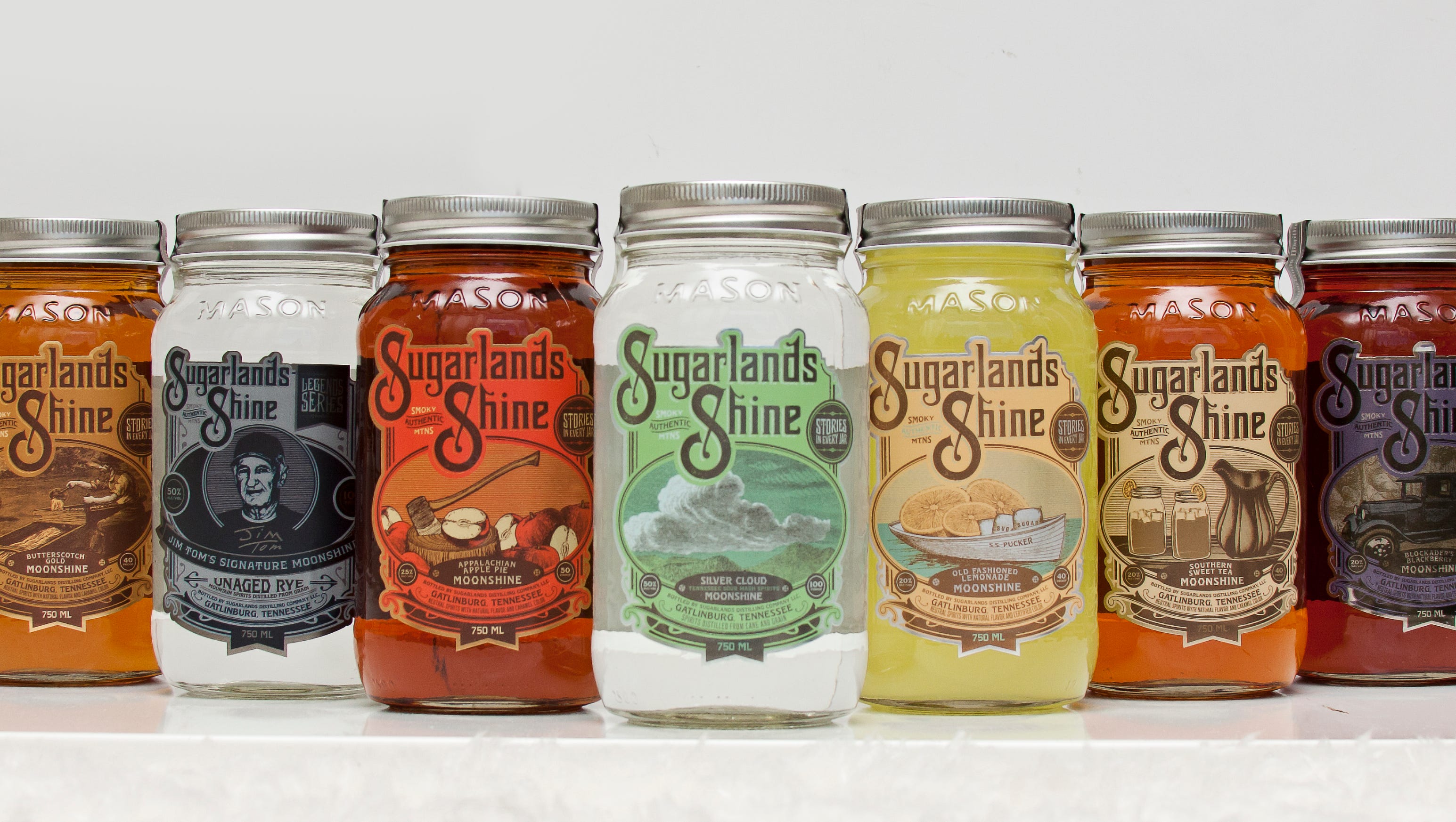 Craft cocktail moonshine recipes from Sugarlands Shine