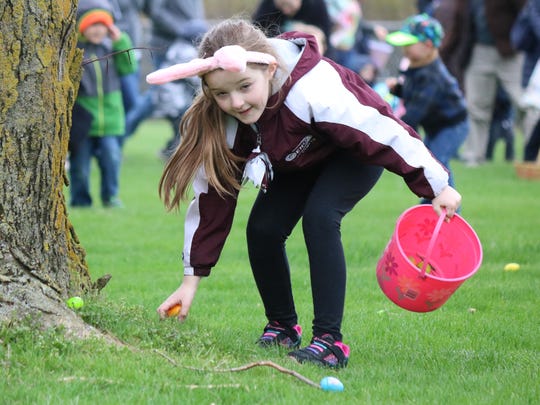 Hundreds of families flock to Schedel Arboretum and Gardens each year for the Easter Egg Hunt throughout the 17-acre property.