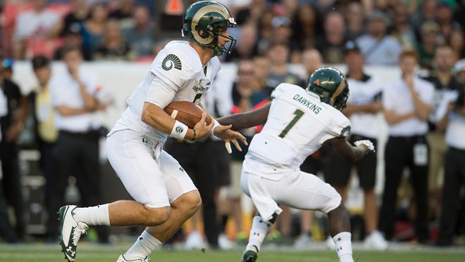 CSU quarterback Faton Bauta averaged 9.8 yards a carry on four runs against the University of Colorado. His running ability is part of why he'll make his first start for the Rams this Saturday against Texas-San Antonio, coach Mike Bobo said.