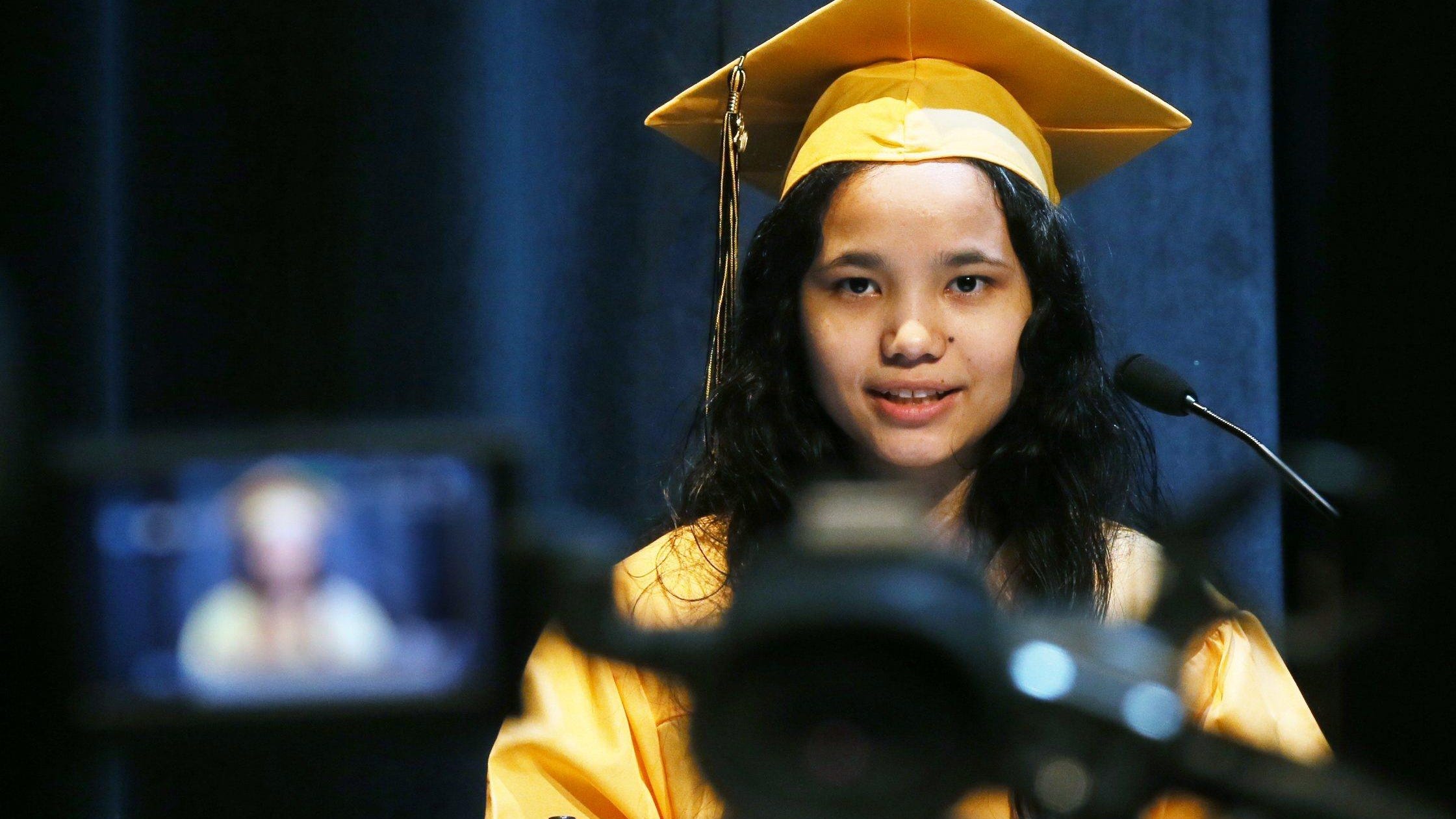 Many teachers and students are long to reconnect in classrooms. Alisha Tamang, North High School Class of 2020 valedictorian, urged her classmates to learn and grow as they experience life, even as the final months of their senior year was upended by the pandemic.