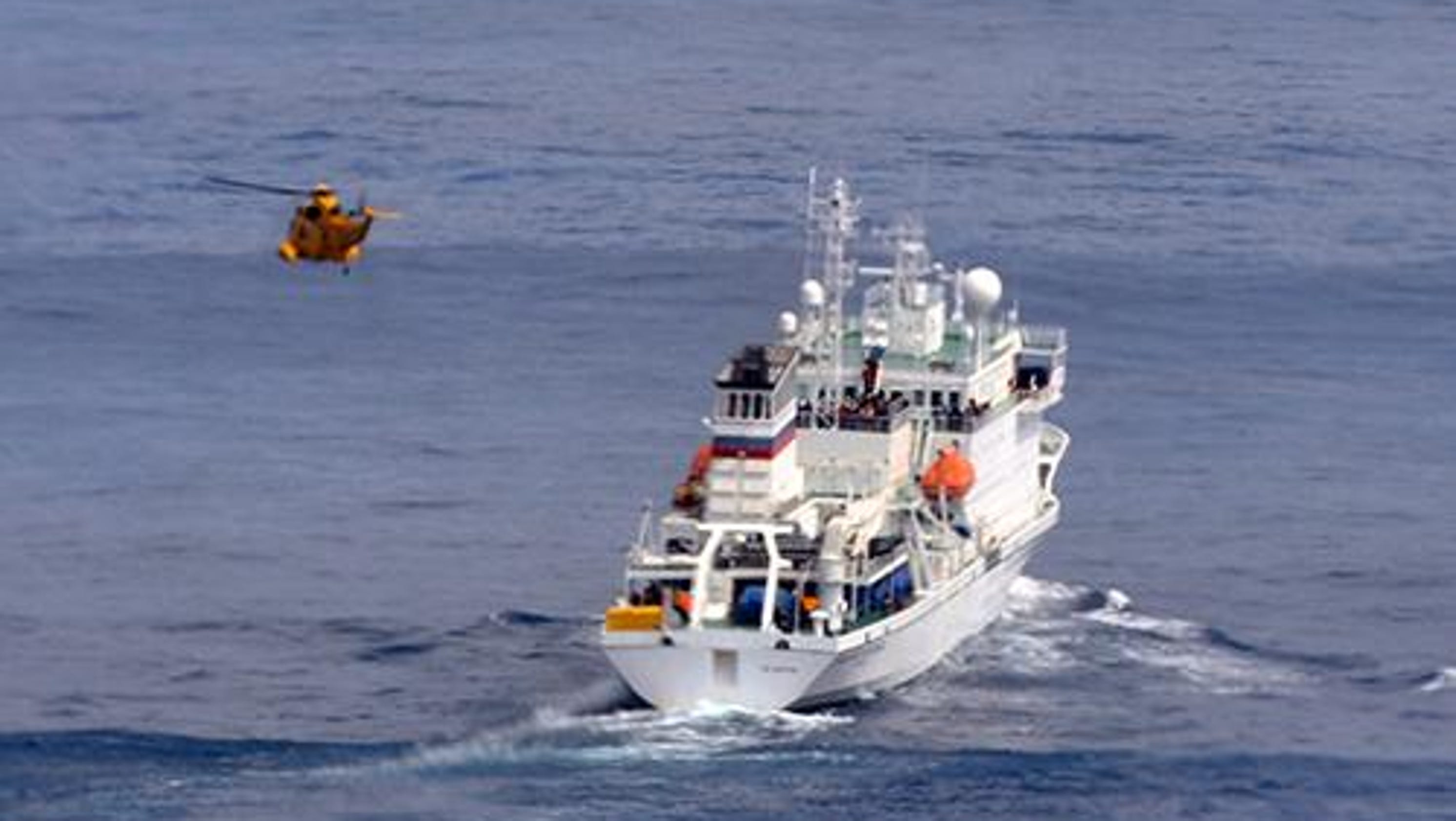 rescue of cruise ship passenger