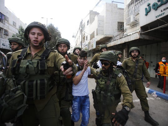 APTOPIX Israel Palestinians