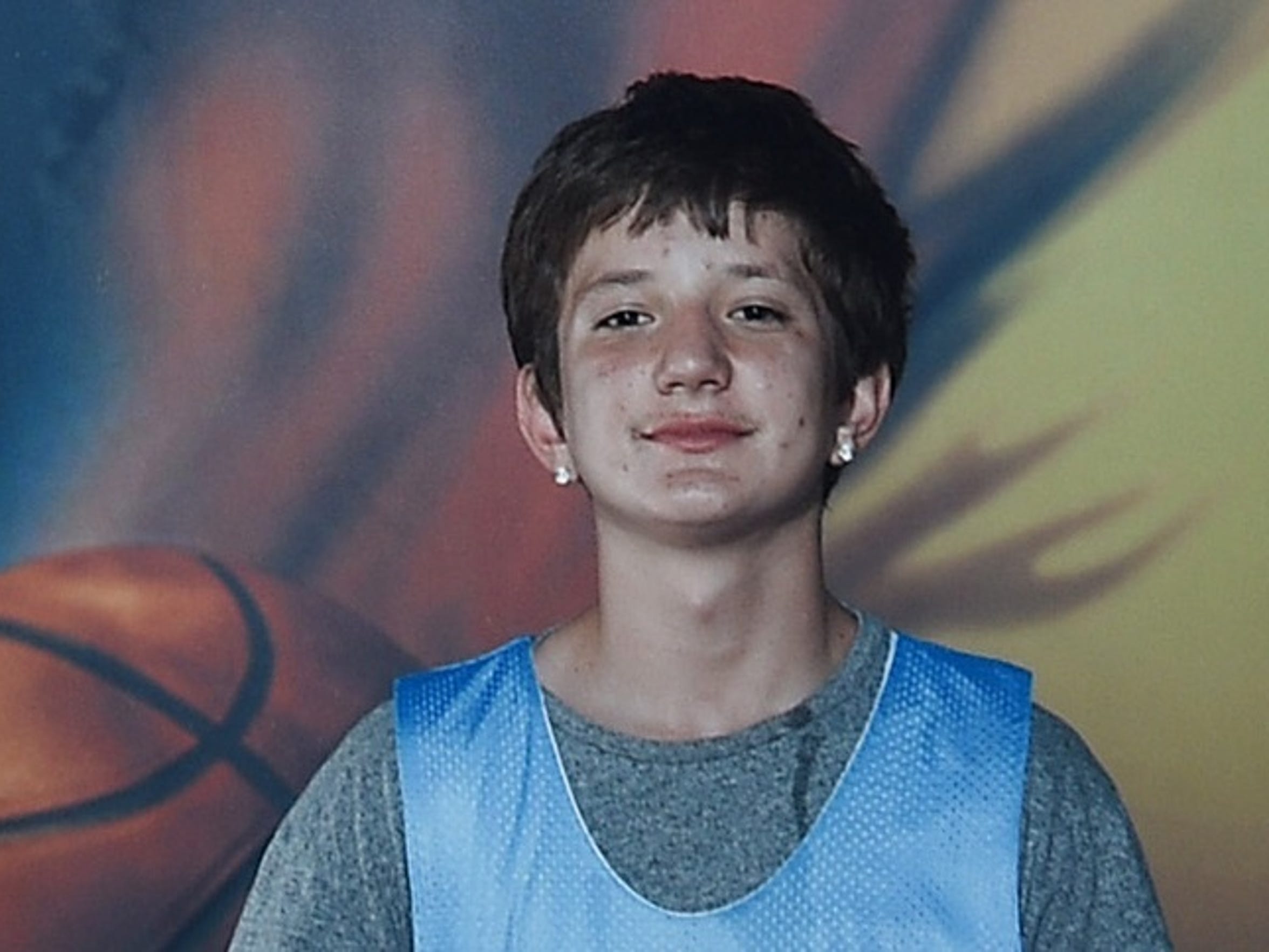 Logan Clark, a WCSD student shot after brandishing knives at school