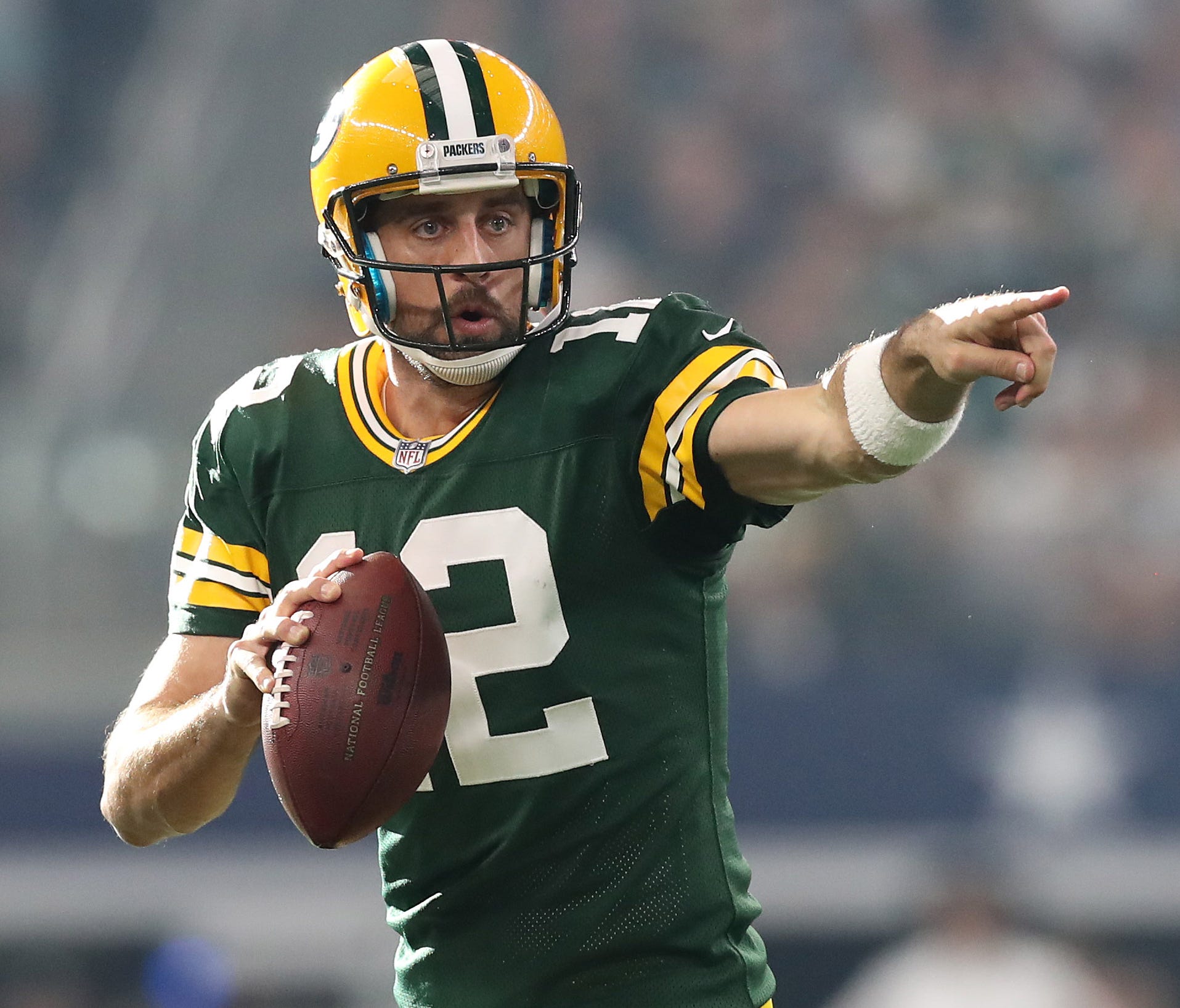 Packers QB Aaron Rodgers is a two-time NFL MVP.