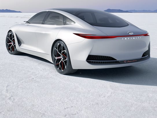 Infiniti has given the first look at the Q Concept