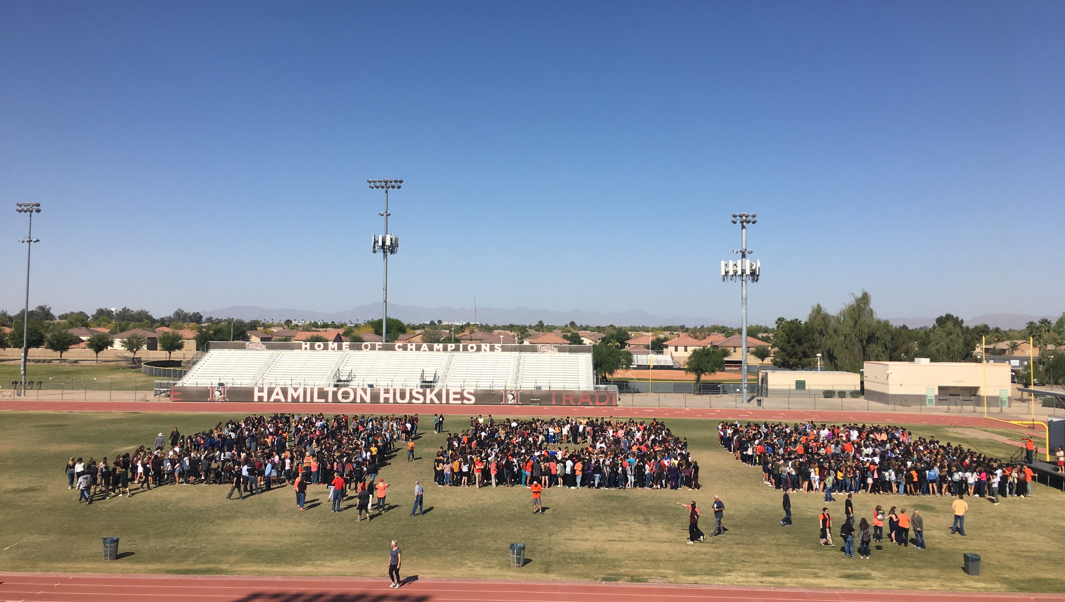 Phoenix Area Students Walk Out Over School Gun Violence