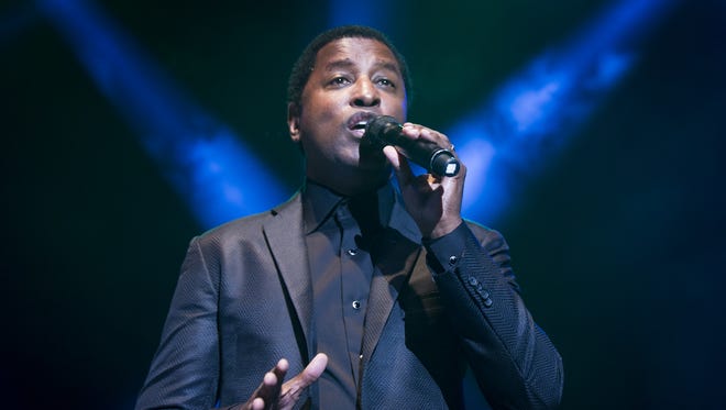 Indiana native Kenny "Babyface" Edmonds, shown here performing at The Indiana Black Expo Summer Celebration concert at Bankers Life in 2014.