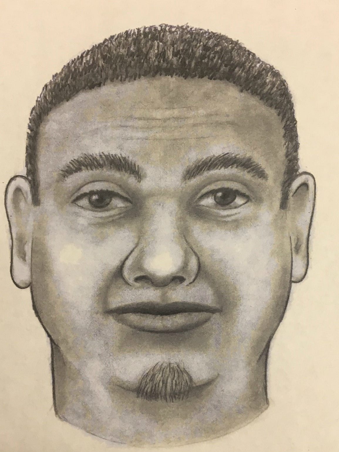 Yuma police circulated this sketch of a the man suspected
