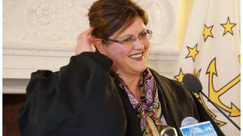 Judge Melissa Darigan in 2019.