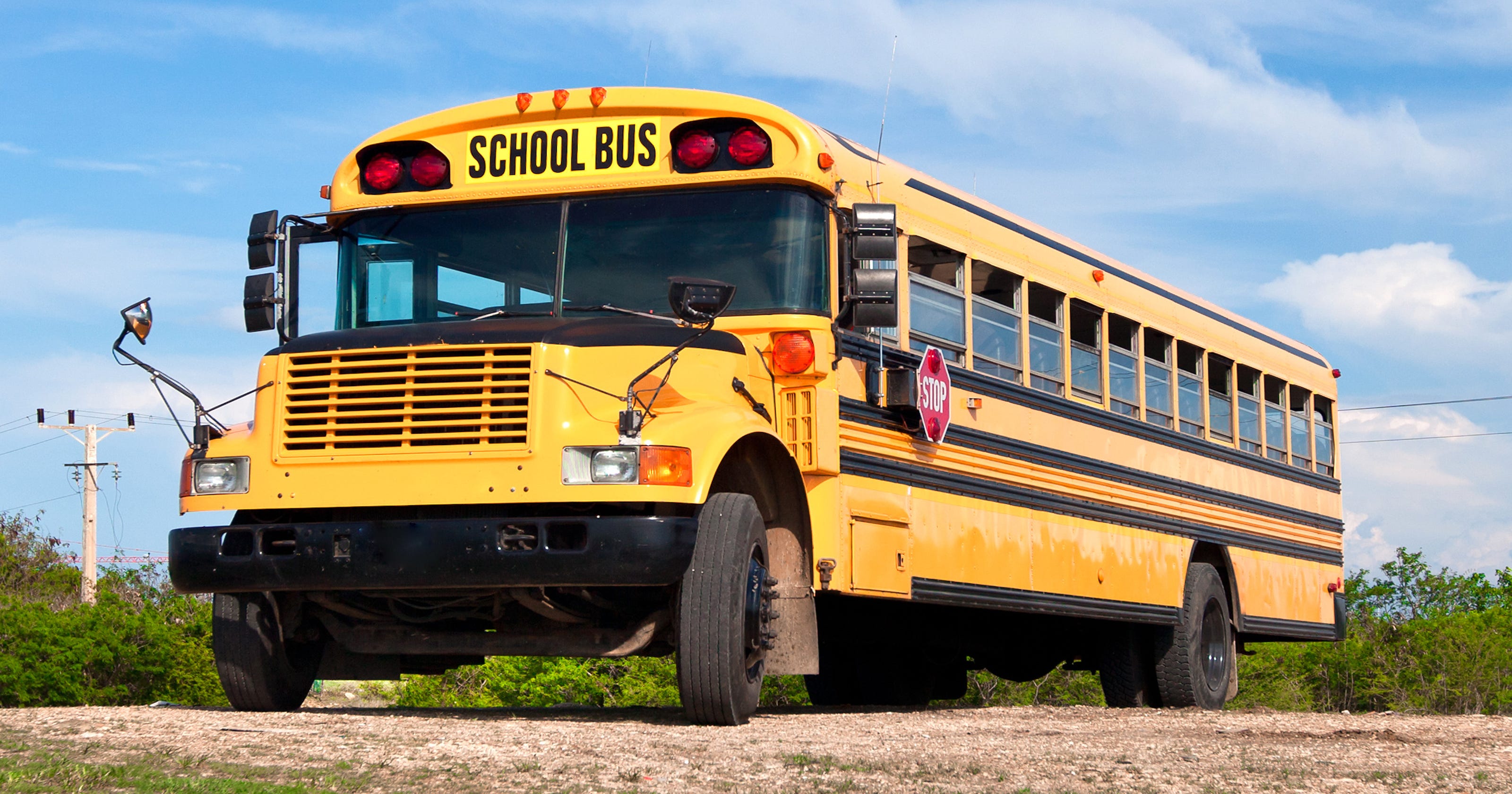 Summer slips away on a bus
