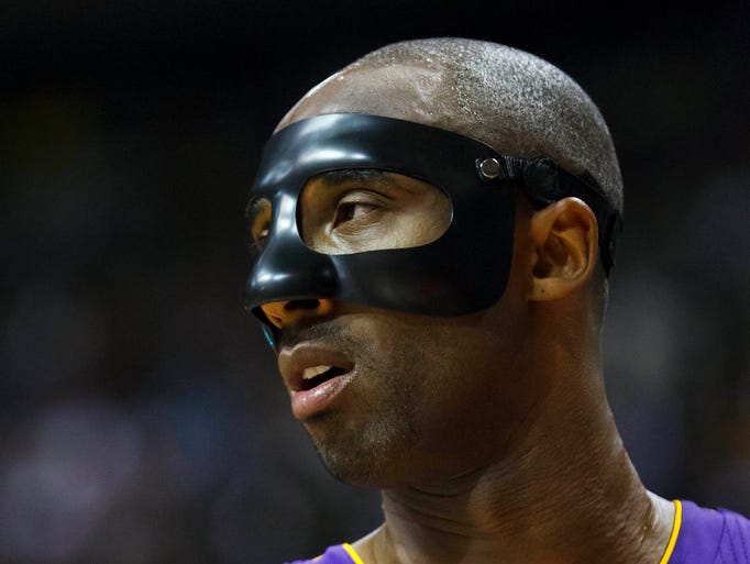 History of NBA players in masks and face guards