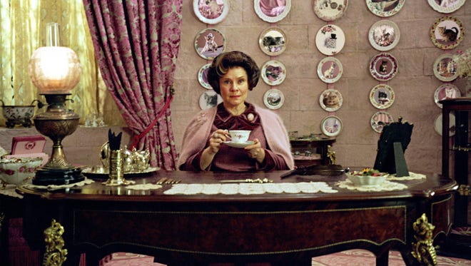 Imelda Staunton in a scene from the motion picture Harry Potter and The Order of the Phoenix.