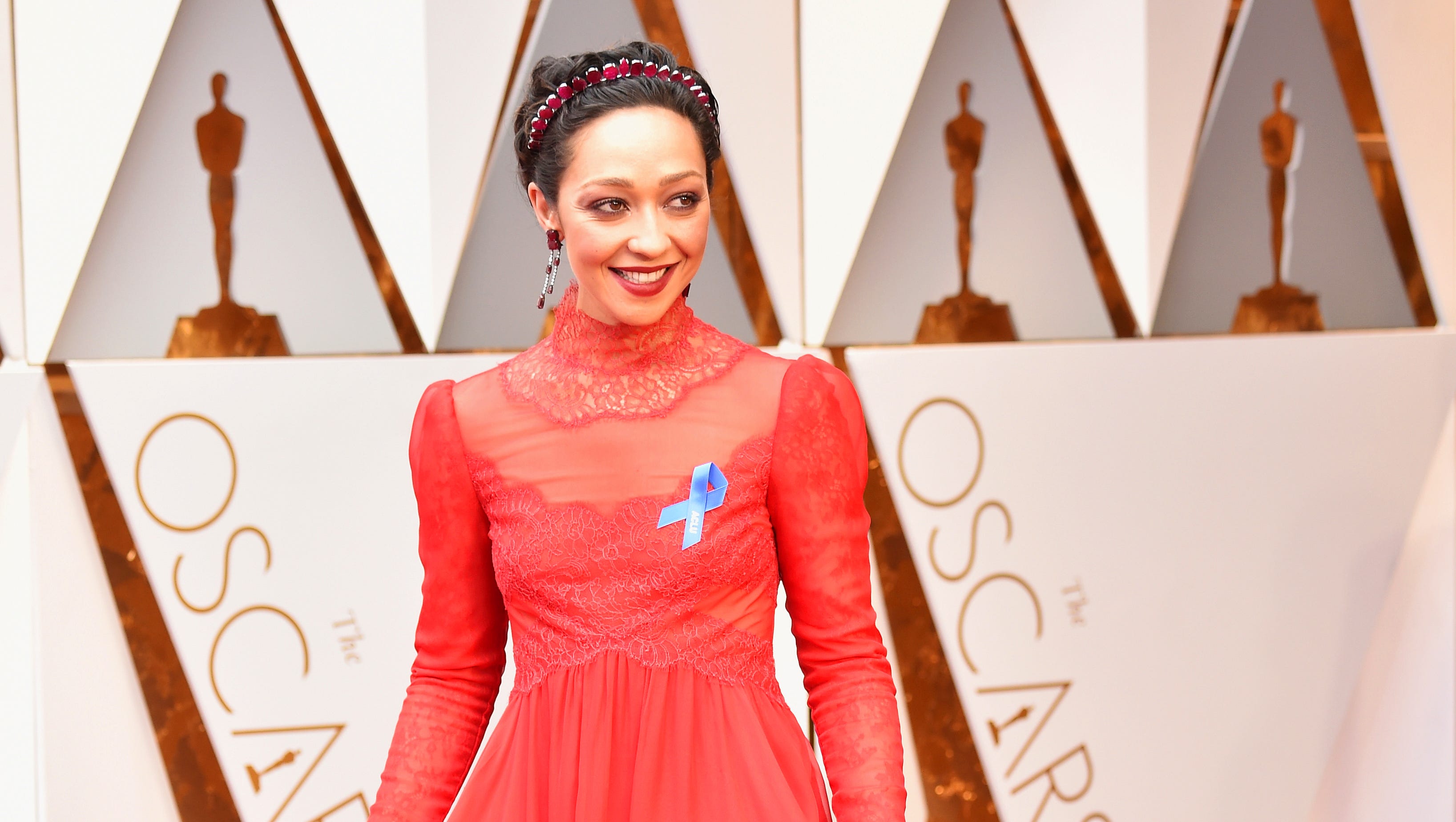 Why Ruth Negga, LinManuel Miranda and Karlie Kloss are wearing blue