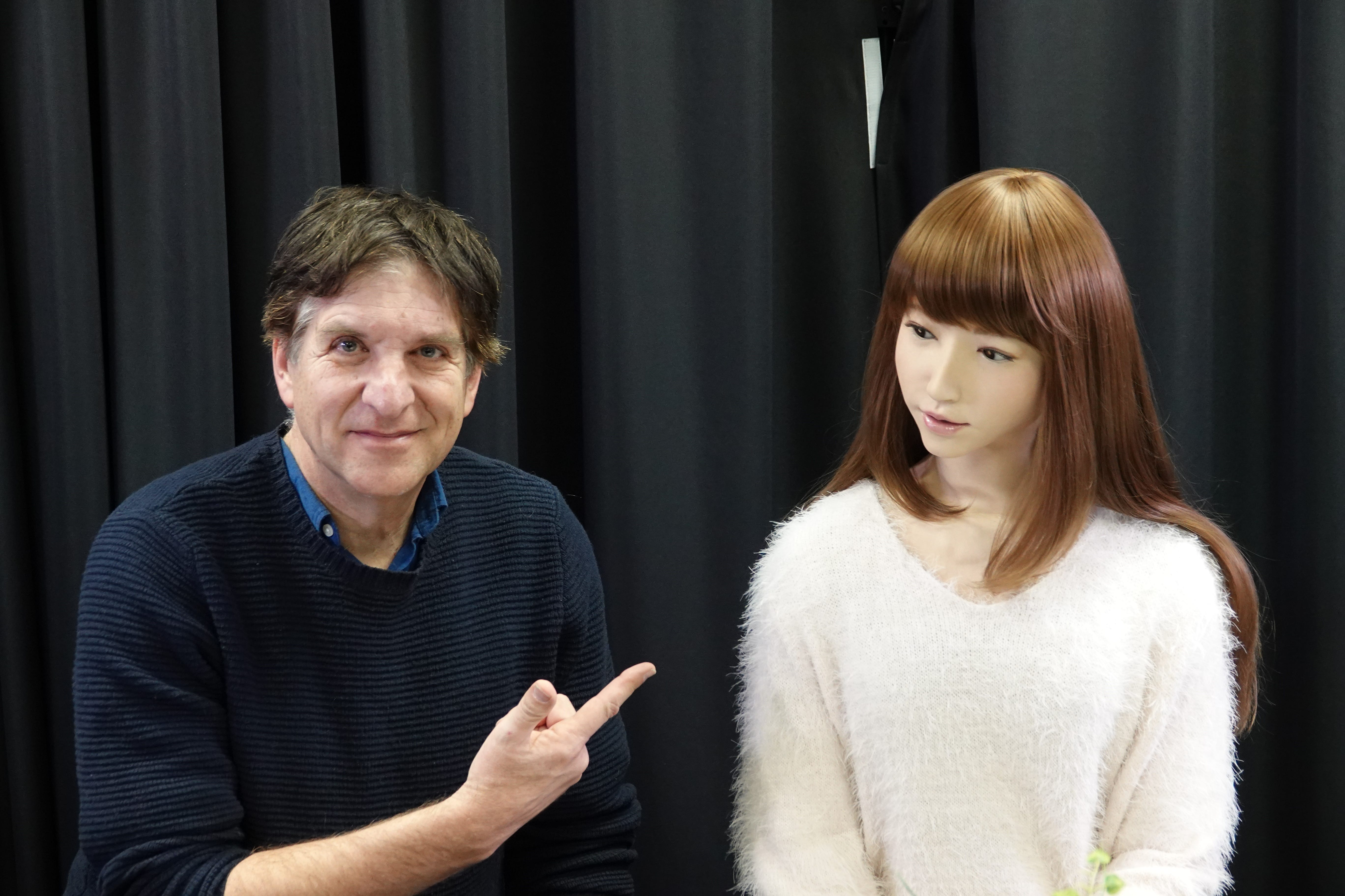 Lifelike Robots The Robot That Looks Like A Human Realistic Robot