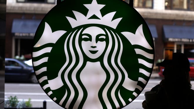 Starbucks continues to grow, passing Subway as the nation's No. 2 chain.