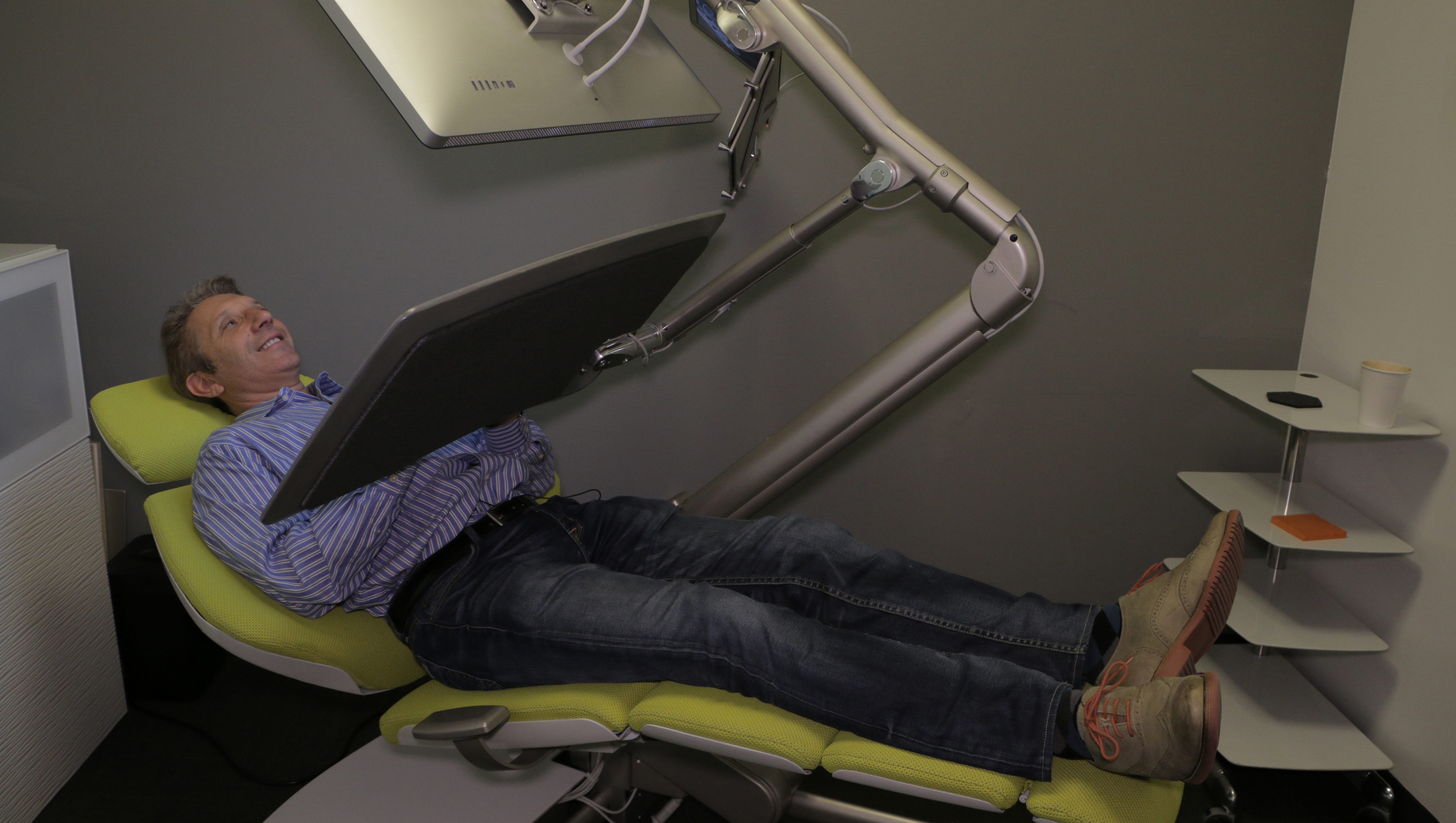 Move Over Standing Desk This One Reclines