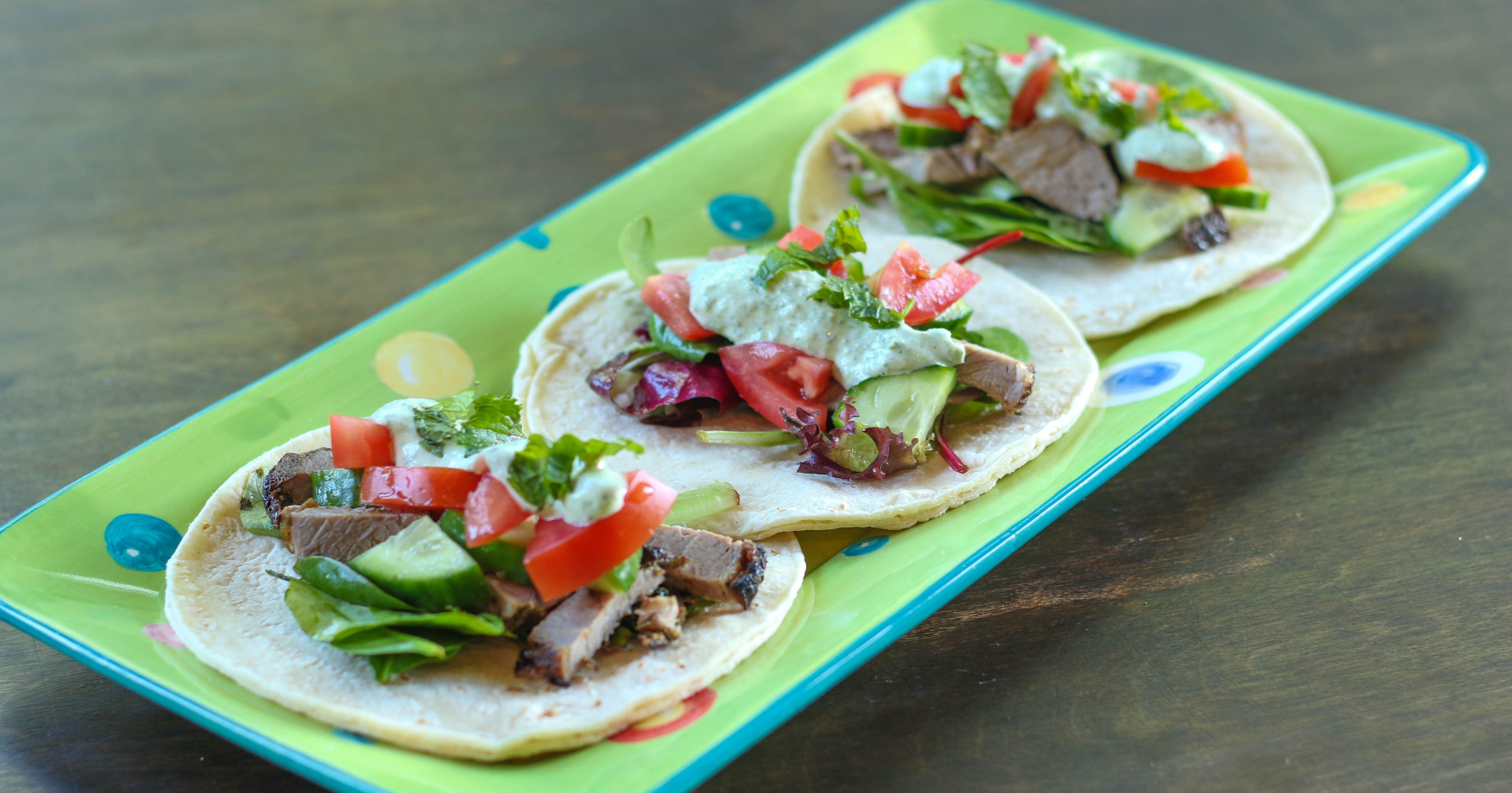 Three tacos go beyond beef with global flavors
