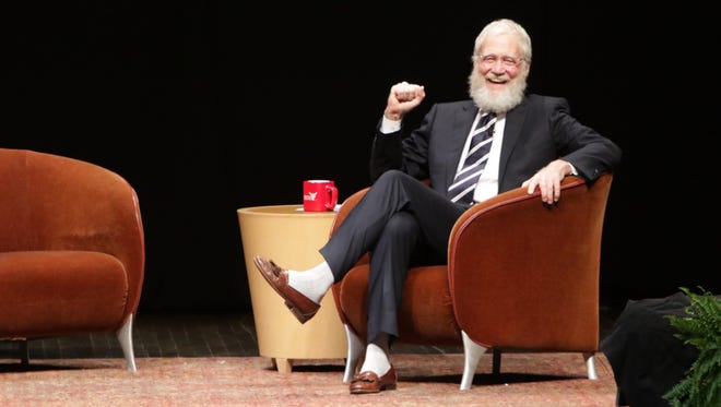 David Letterman in 2015.