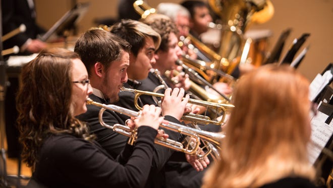 University of Evansville students perform during one of many concerts planned last year.