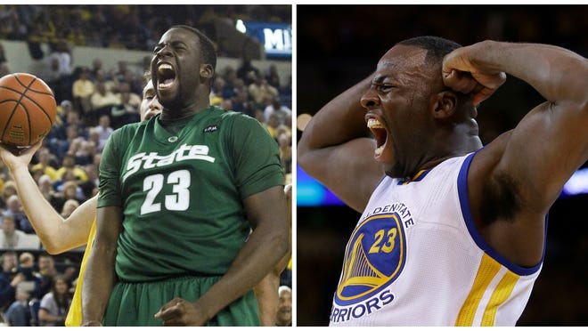 Draymond Green has lost his baby fat since his early days at Michigan State. But his tenacity and hunger to win remain the driving force in what’s becoming a big-time NBA career.