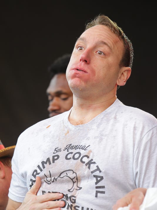 Indiana State Fair: Joey Chestnut upset in ice cream-eating contest
